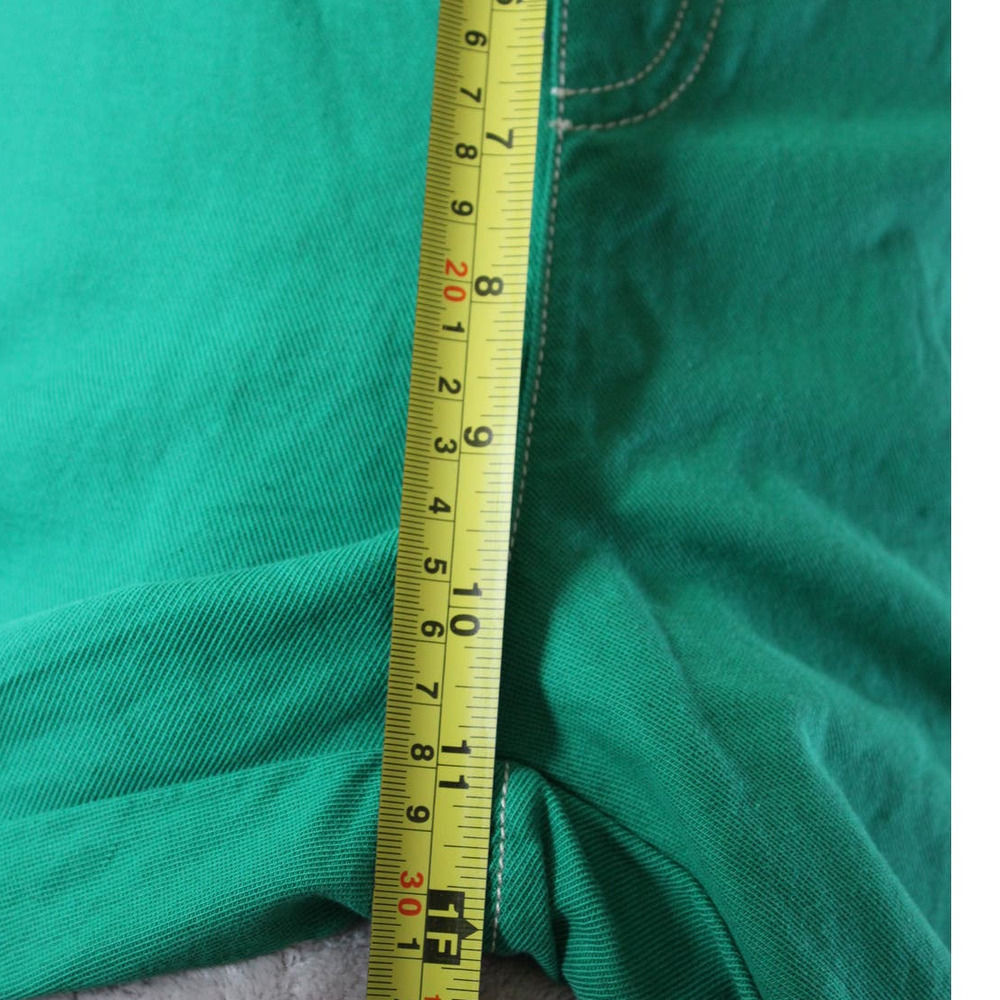 NWT Bonpoint Boys Lester Pants High Rise Cotton Linen Green Straight Trouser 12 - Picture 11 of 11